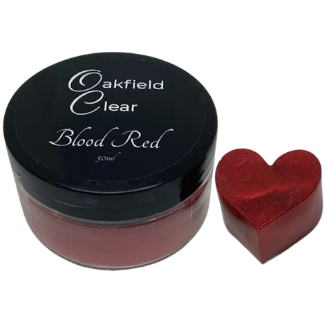 Blood Red Mica Powder image 0