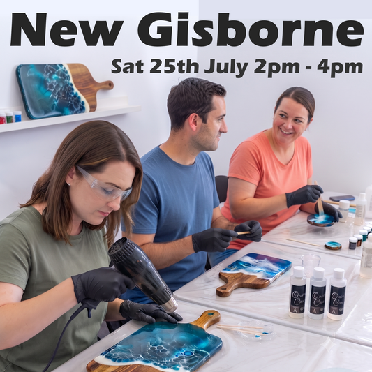 Resin Class (New Gisborne) Saturday 25th July 2pm-4pm